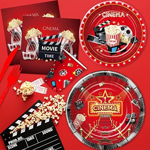 Movie Night Party Decor Set for 24 Guests