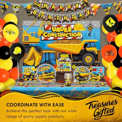 Treasures Gifted Construction Paper Plates 24 Count 7 Inch