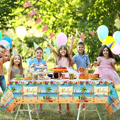Flamingo Table Cover 6 Pcs Tropical Decor