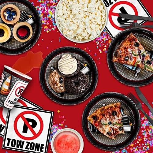 Big Truck Birthday Plates Napkins Cups Set for 16