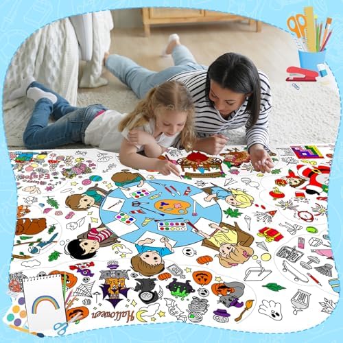 PADTIC Giant Coloring Poster 35x72 Inch
