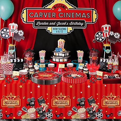 Movie Night Party Decor Set for 24 Guests