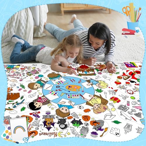 PADTIC Giant Coloring Poster 35x72 Inch