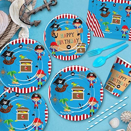Pirate Party Decorations for 24 Guests